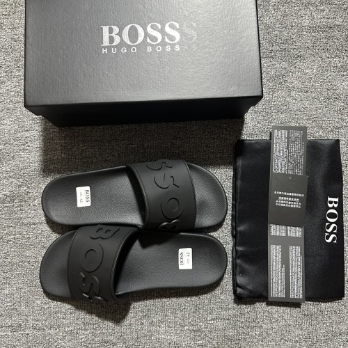 Replica Boss Slippers For Men #1221775 $45.00 USD for Wholesale