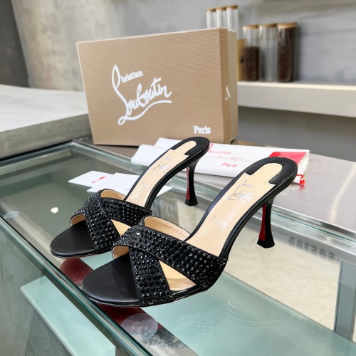 Christian Louboutin CL Slippers For Women #1221781, $102.00 USD, [ITEM#1221781], Christian Louboutin CL Slippers