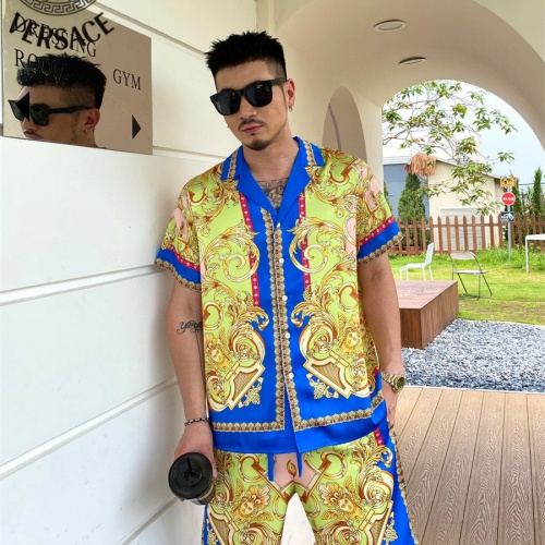 Replica Versace Tracksuits Short Sleeved For Men #1221790 $72.00 USD for Wholesale