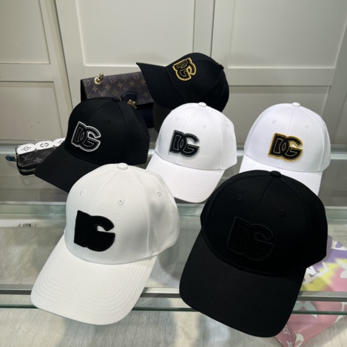 Replica Dolce & Gabbana Caps #1221808 $25.00 USD for Wholesale