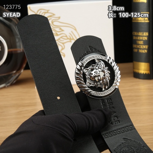 Replica Versace AAA Quality Belts For Men #1221829 $56.00 USD for Wholesale