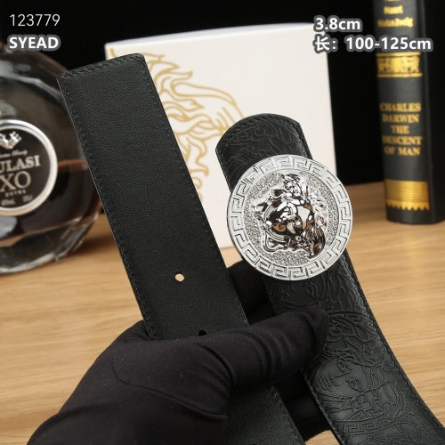 Replica Versace AAA Quality Belts For Men #1221837 $56.00 USD for Wholesale