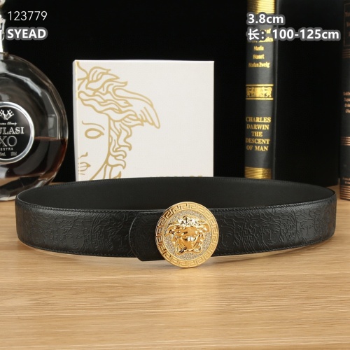 Replica Versace AAA Quality Belts For Men #1221838 $56.00 USD for Wholesale