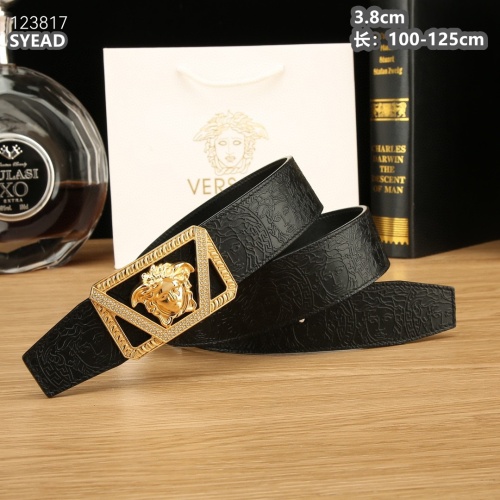 Replica Versace AAA Quality Belts For Men #1221851 $56.00 USD for Wholesale