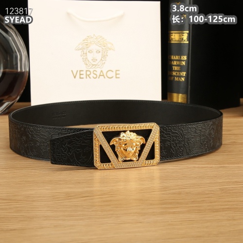 Replica Versace AAA Quality Belts For Men #1221851 $56.00 USD for Wholesale