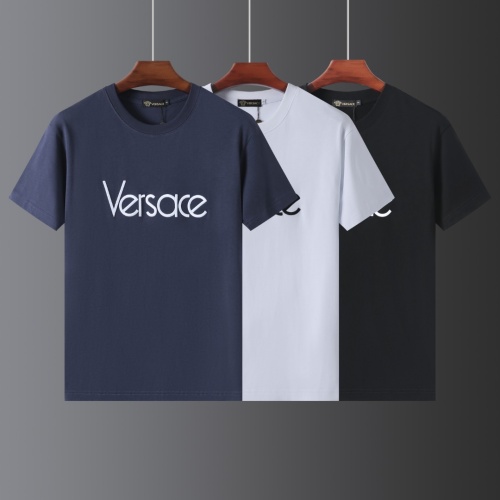 Replica Versace T-Shirts Short Sleeved For Unisex #1221924 $32.00 USD for Wholesale