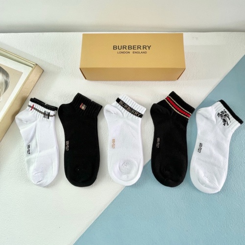 Replica Burberry Socks #1222131 $25.00 USD for Wholesale