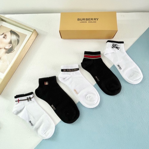 Replica Burberry Socks #1222131 $25.00 USD for Wholesale