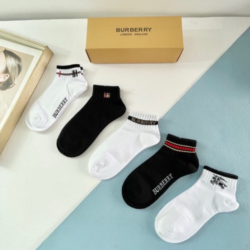 Replica Burberry Socks #1222131 $25.00 USD for Wholesale