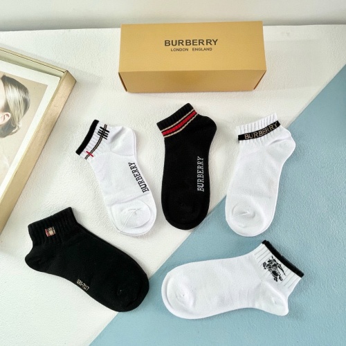 Replica Burberry Socks #1222131 $25.00 USD for Wholesale