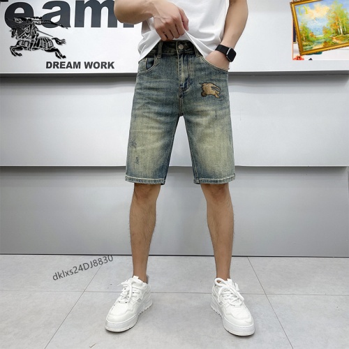 Replica Burberry Jeans For Men #1222433 $40.00 USD for Wholesale