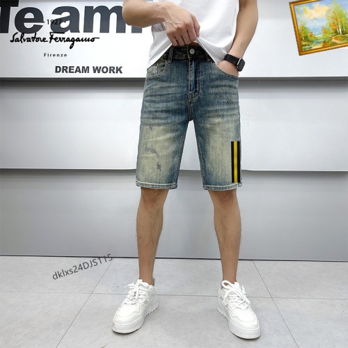 Replica Salvatore Ferragamo Jeans For Men #1222437 $40.00 USD for Wholesale