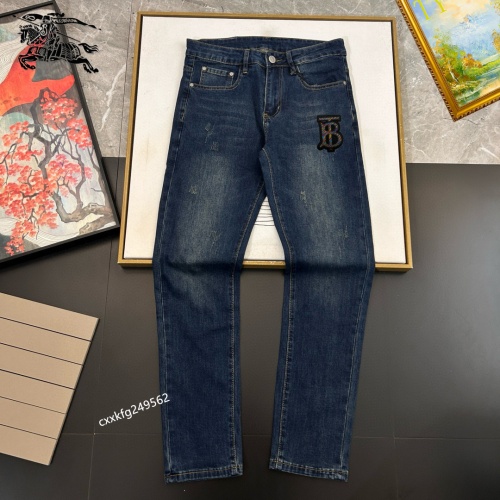 Replica Burberry Jeans For Men #1222478 $48.00 USD for Wholesale