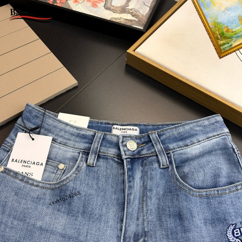 Replica Balenciaga Jeans For Men #1222496 $48.00 USD for Wholesale