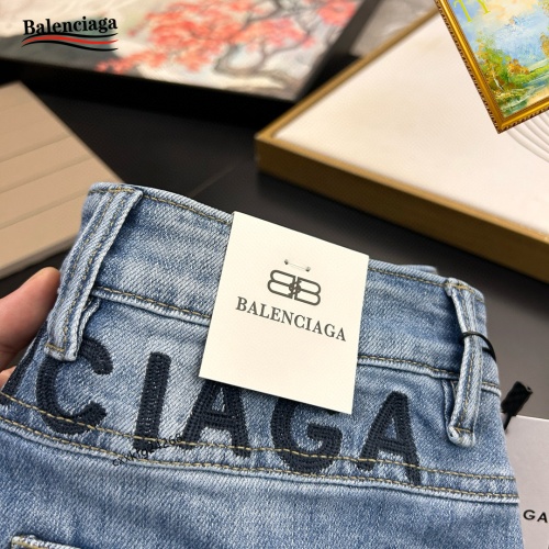 Replica Balenciaga Jeans For Men #1222496 $48.00 USD for Wholesale