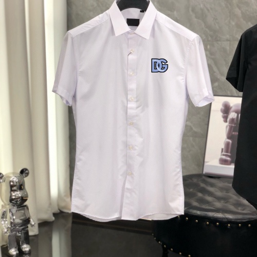 Dolce & Gabbana D&G Shirts Short Sleeved For Men #1222521