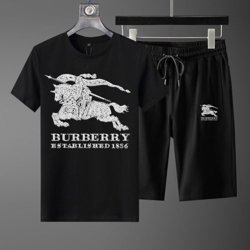 Burberry Tracksuits Short Sleeved For Men #1222880