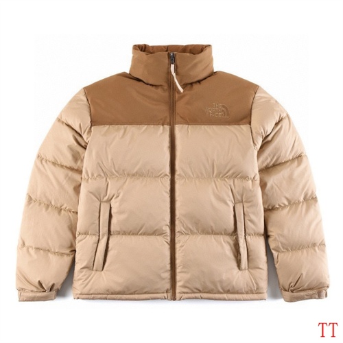 The North Face Down Feather Coat Long Sleeved For Unisex #1223101