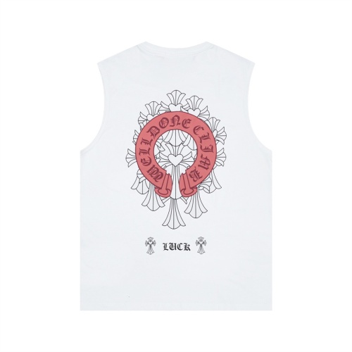 Replica Chrome Hearts T-Shirts Sleeveless For Unisex #1223249 $42.00 USD for Wholesale