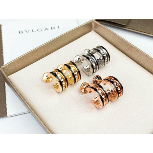 Replica Bvlgari Earrings For Women #1223353 $34.00 USD for Wholesale