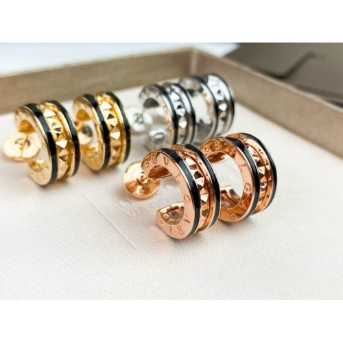 Replica Bvlgari Earrings For Women #1223354 $34.00 USD for Wholesale