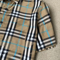 $60.00 USD Burberry Shirts Short Sleeved For Men #1218243