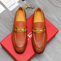 $82.00 USD Salvatore Ferragamo Leather Shoes For Men #1221003