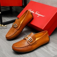 $76.00 USD Salvatore Ferragamo Leather Shoes For Men #1221231