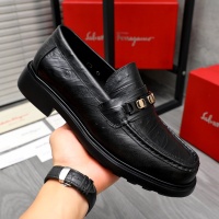 $92.00 USD Salvatore Ferragamo Leather Shoes For Men #1221252