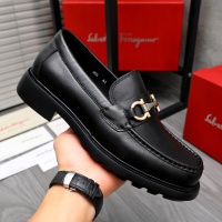 $92.00 USD Salvatore Ferragamo Leather Shoes For Men #1221270