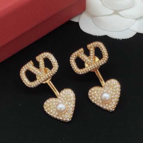 Replica Valentino Earrings For Women #1223992 $36.00 USD for Wholesale