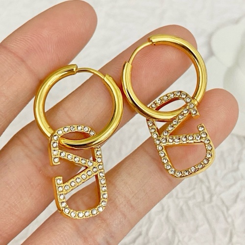 Replica Valentino Earrings For Women #1224266 $29.00 USD for Wholesale