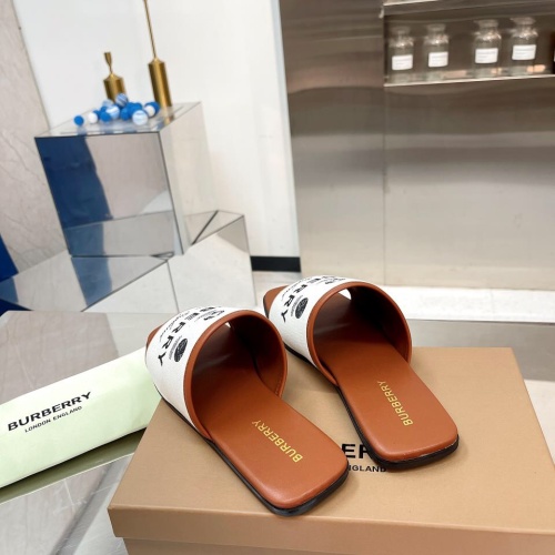 Replica Burberry Slippers For Women #1224558 $88.00 USD for Wholesale