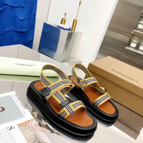 Replica Burberry Sandal For Women #1224584 $80.00 USD for Wholesale