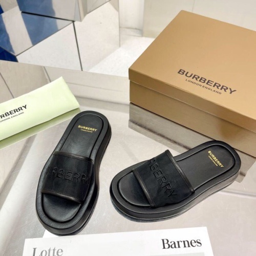 Replica Burberry Slippers For Women #1224624 $76.00 USD for Wholesale