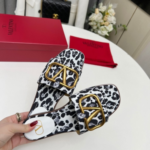 Replica Valentino Slippers For Women #1224628 $82.00 USD for Wholesale