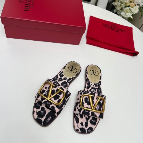 Replica Valentino Slippers For Women #1224629 $82.00 USD for Wholesale