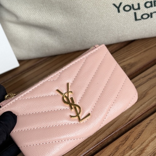 Replica Yves Saint Laurent YSL Wallets #1224784 $64.00 USD for Wholesale