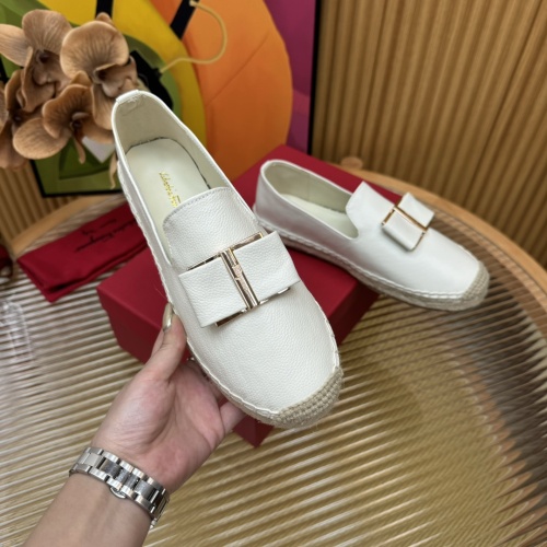 Replica Salvatore Ferragamo Casual Shoes For Women #1224828 $102.00 USD for Wholesale