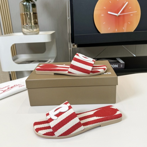 Replica Christian Louboutin CL Slippers For Women #1224920 $82.00 USD for Wholesale