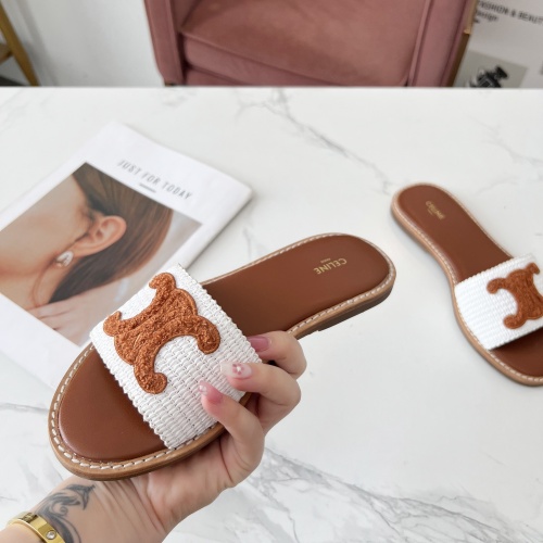 Replica Celine Slippers For Women #1225068 $68.00 USD for Wholesale