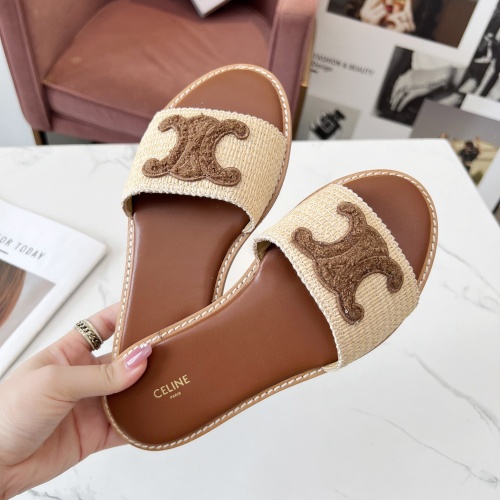 Replica Celine Slippers For Women #1225069 $68.00 USD for Wholesale