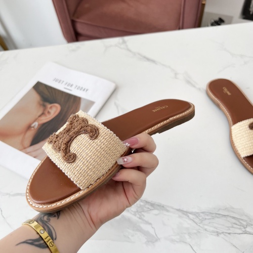 Replica Celine Slippers For Women #1225069 $68.00 USD for Wholesale