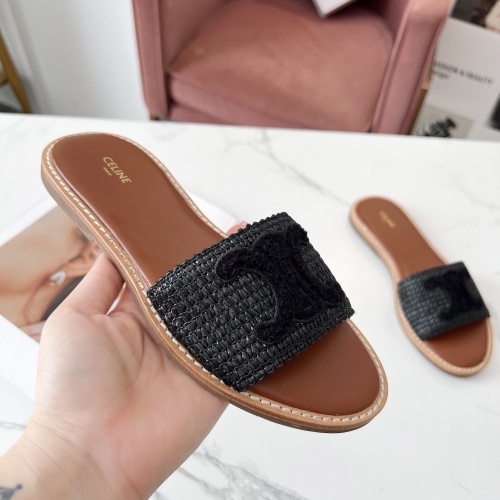 Replica Celine Slippers For Women #1225073 $68.00 USD for Wholesale