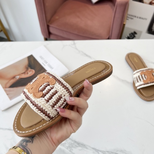 Replica Celine Slippers For Women #1225092 $88.00 USD for Wholesale