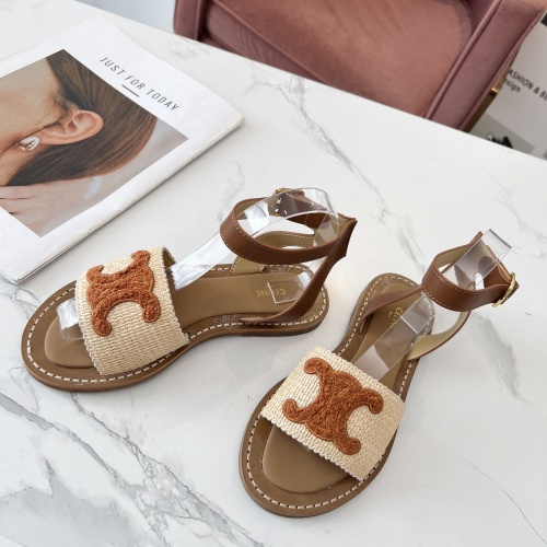 Replica Celine Sandal For Women #1225119 $85.00 USD for Wholesale