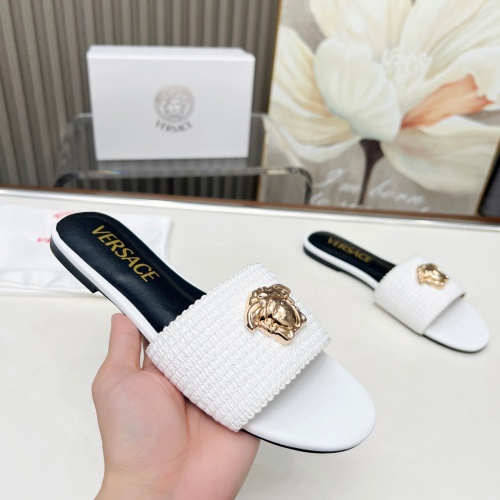 Replica Versace Slippers For Women #1225148 $82.00 USD for Wholesale