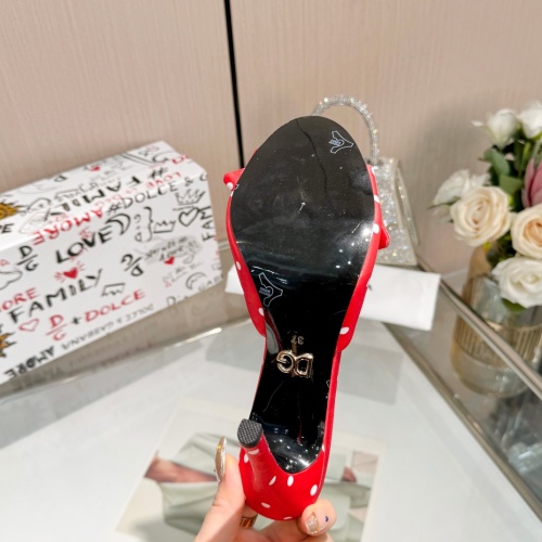 Replica Dolce & Gabbana D&G Slippers For Women #1225158 $88.00 USD for Wholesale