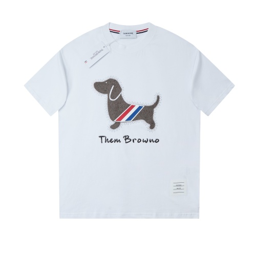 Thom Browne TB T-Shirts Short Sleeved For Men #1225343