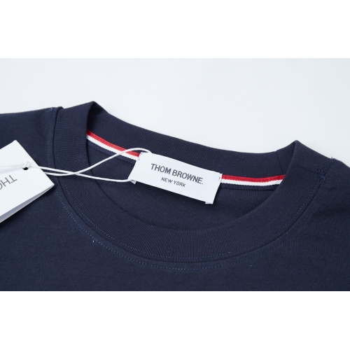 Replica Thom Browne TB T-Shirts Short Sleeved For Men #1225344 $72.00 USD for Wholesale